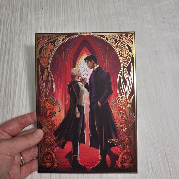 Foiled Print Inspired by The Dagger and The Flame Fairyloot June 2025 - Picture 3 of 3